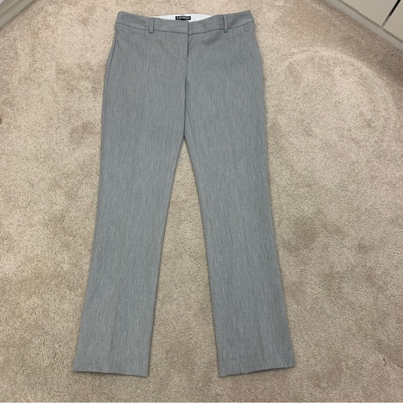 EXPRESS gray Columnist pants Sz 6L - Picture 2 of 13